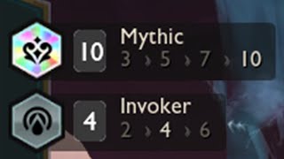 10 Mythic & 4 Invoker - Everyone Get's a Huge Amount of Stats - Set 11 Inkborn Fables