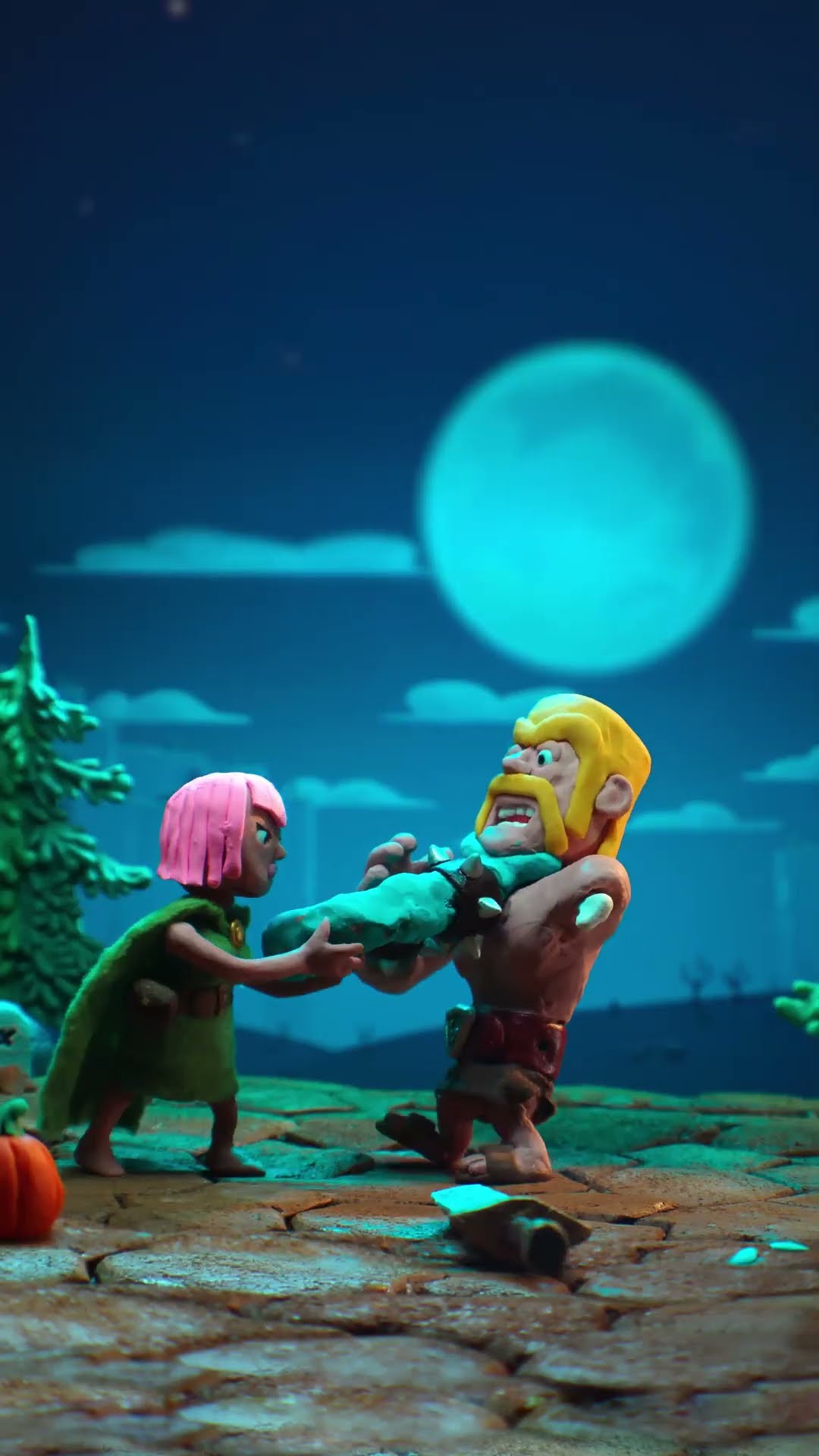 How to make a Barcher - You will be surprised! #clashofclans #coc #clashoween #supercell #claymation
