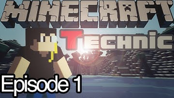 Minecraft Technic SSP Ep.1 - Scarcity of Food