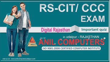 RKCL | RSCIT Internal Assessment 7 or 8 | RSCIT Internal exam in Hindi | Digital Rajasthan