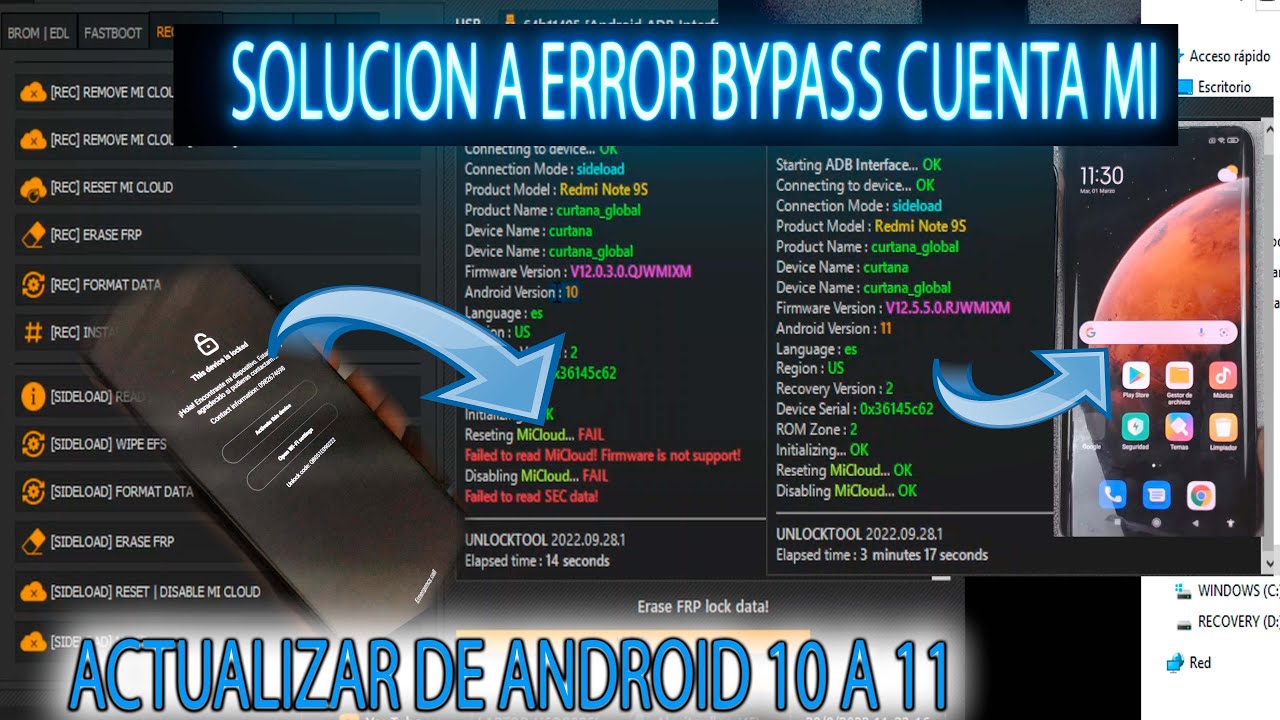 quitar-cuenta-mi-solucion-errores-con-unlocktool-subir-android-11-todos