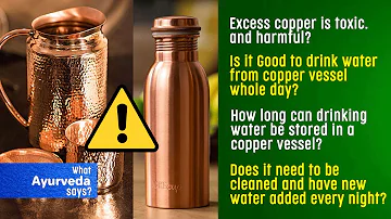 Can we drink copper water whole day?