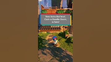 NEW Astro level just dropped! Can you beat our time on Cock-a-Doodle-Doom? #astrobot #ps5 #astro