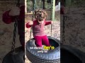 Lake’s Take on Tire Swings! #LakesTake #KidCreator #YouTubeShorts #Shorts