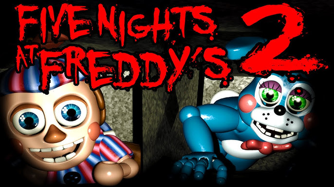 Five Nights at Freddy's 2 NIGHT 1 Freddy Mask New Toy Robots Music Box  Horror BLIND Gameplay PART 1 