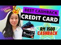 BEST cashback credit card (Malaysia) | How I get RM1500 in cashback!