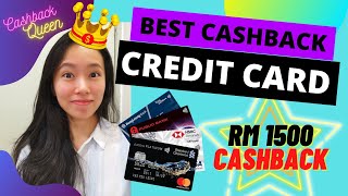 BEST cashback credit card (Malaysia) | How I get RM1500 in cashback!