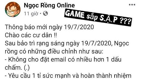 Ngọc Rồng Online - Liệu GAME sẽ đi về đâu...?!?