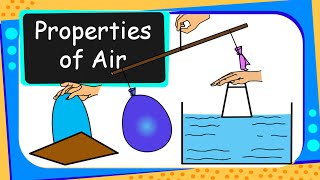 Science - Air Properties and Experiments - English