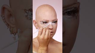 Paint Or Eyeshadow?? Bald Girl Makeup Tutorial