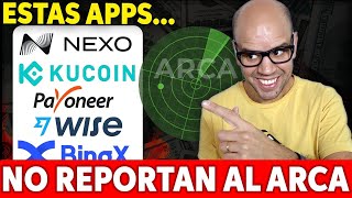 👉 These apps DO NOT REPORT to Argentina (CNV, UIF, or ARCA do not see them)