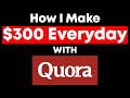 Affiliate Marketing On Quora - I Make $300/Day With This (Make Money With Quora!)