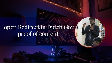 open Redirect in Dutch Gov poc