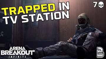 We got TRAPPED in Forbidden Tv Station | Arena Breakout Infinite