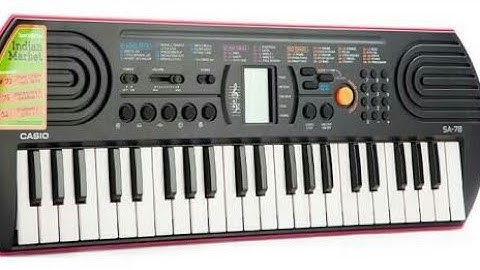 Casio SA 78 Keyboard Review