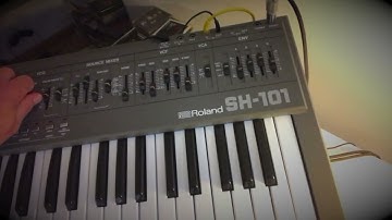Roland TR 909 + SH 101 + Juno 60 + Korg Monopoly TechnoJam