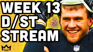 Week 13 Start Em Sit Em DST & Streaming Defense Rankings | Fantasy Football 2022