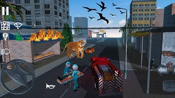 Fire Engine Simulator #1Q - Real Fire Fighting Games In 2022 Android Ios Gameplay