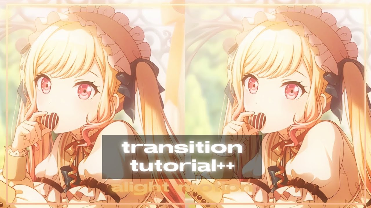 simple aesthetic transition tutorial on||ᨳ₊˚ alight motion+‎☺︎੭ᨳ₊˚