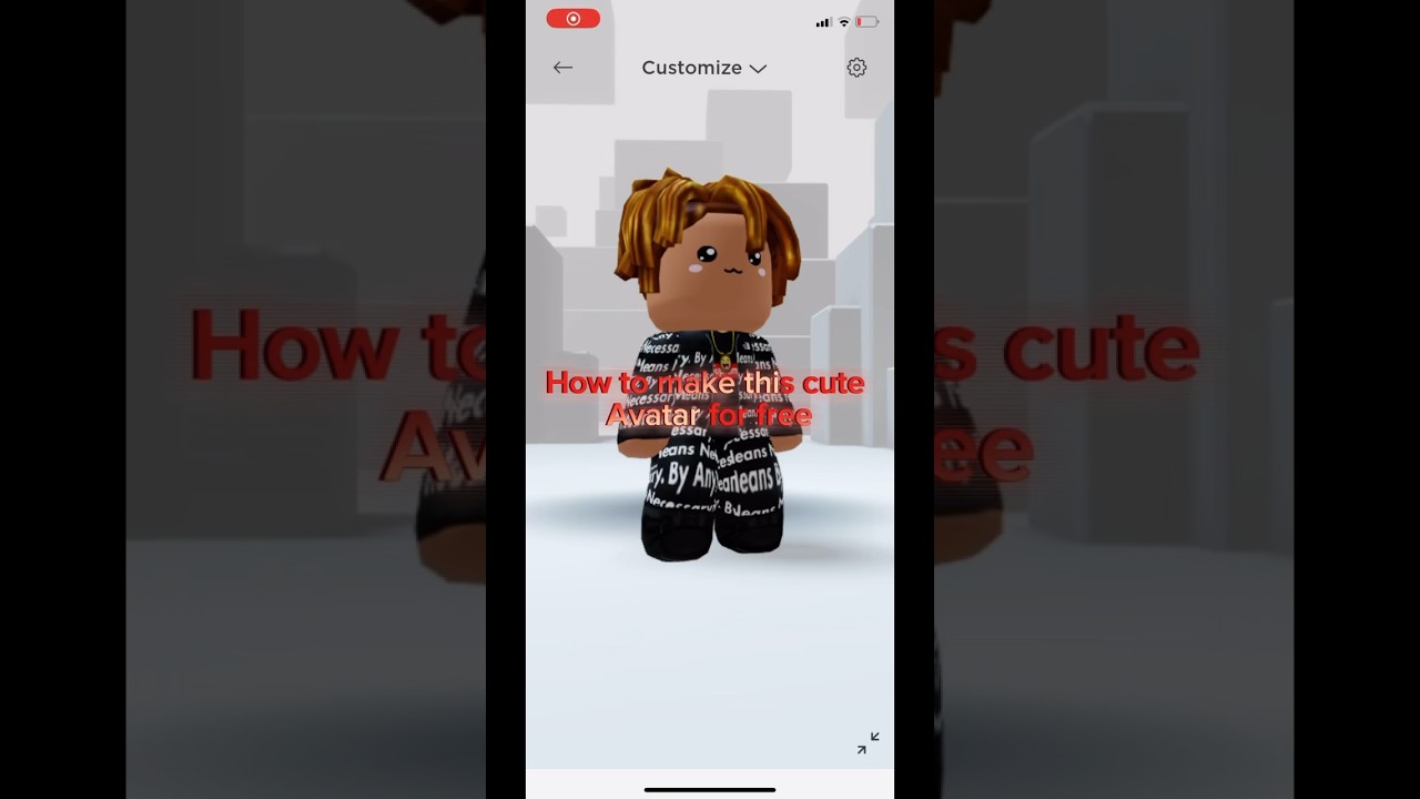 Create a roblox avatar Project by Grouchy Tea