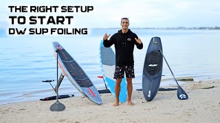 DW SUP Foiling gear | Beginner guide