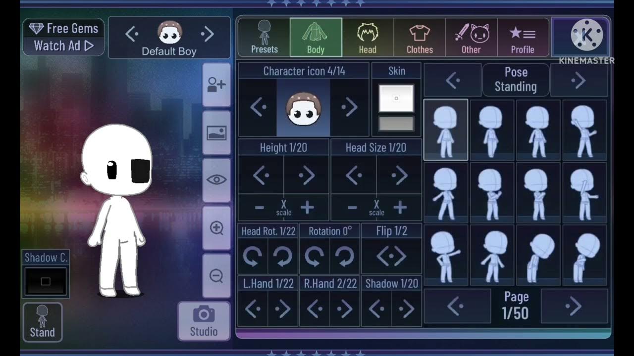 How to make an eye bandage Gacha club Tutorial 😀👀🩹 (READ DESC FOR