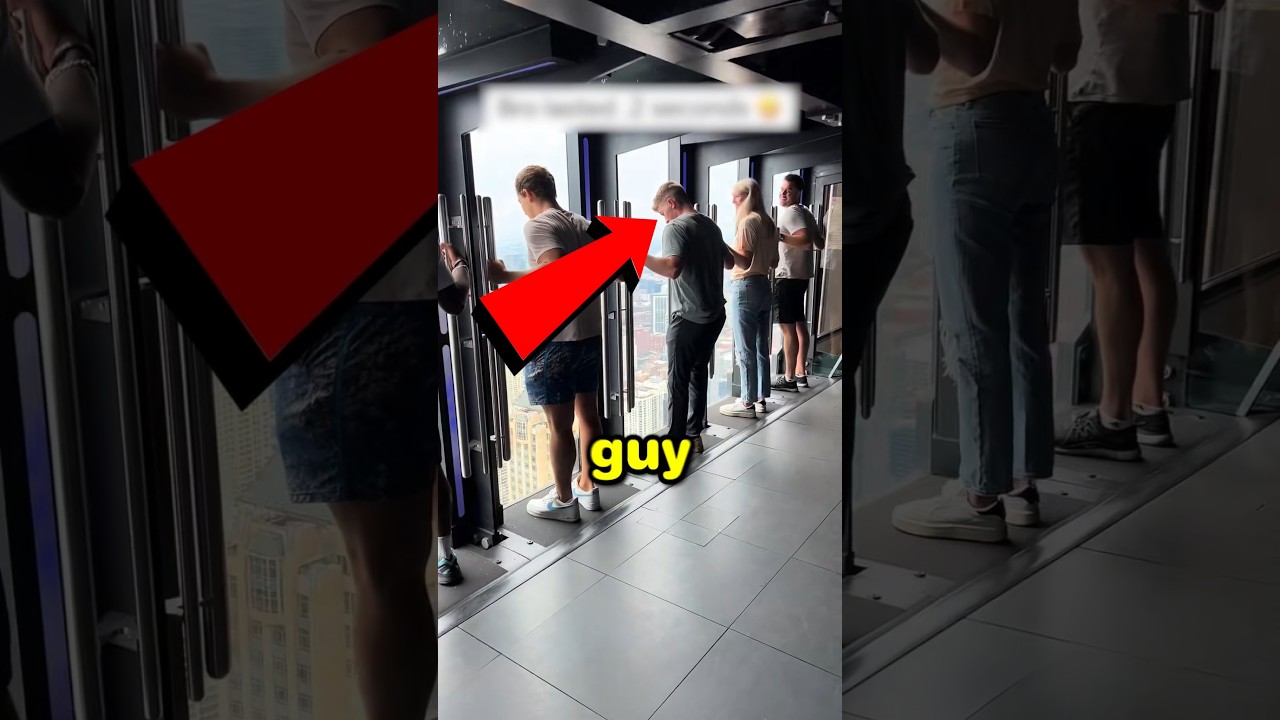 He Lasted Just 2 Seconds at the Window 😮