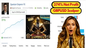 Quantum Emperor EA: 374% Profit