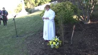 Memorial Service and Tree Planting