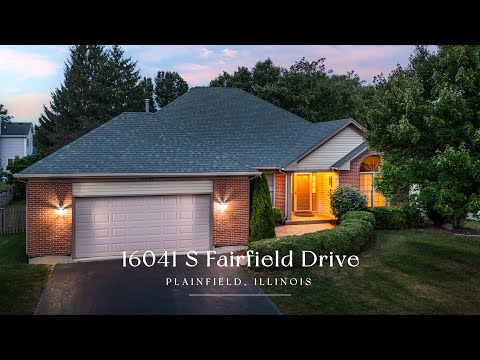 16041 S Fairfield Dr, Plainfield, IL home video tour