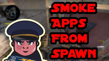 Mirage Smoke Apps From CT-Spawn 64 and 128 Tick