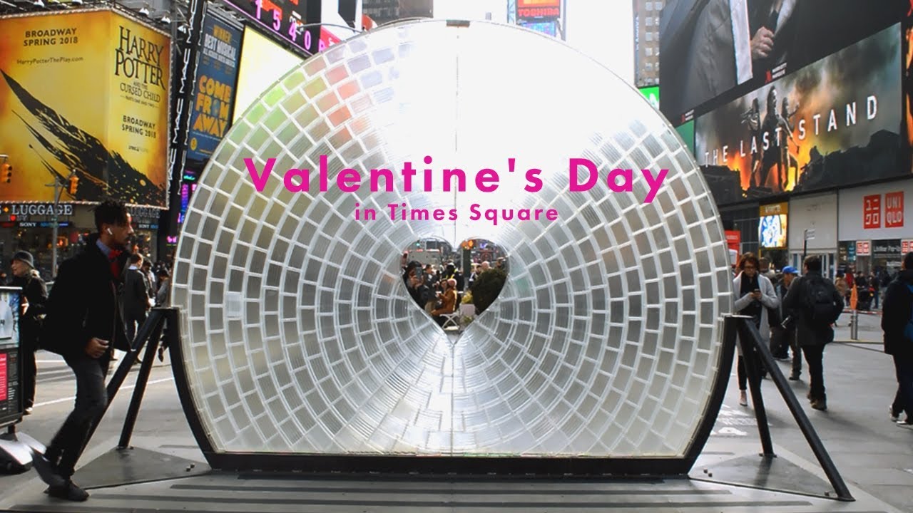 Exploring NYC Valentine’s Day in Times Square YouTube