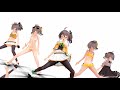 【ホロライブMMD】5人の夏色まつりでメス顔 Gentleman