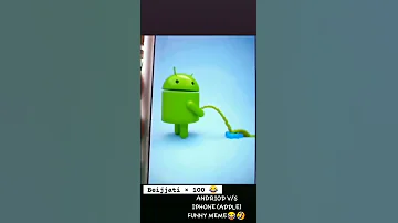 ANDROID V/S IPHONE (APPLE) FUNNY MEME😂🤣👆👇😂