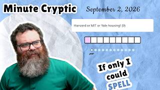 Unedited Minute Cryptic September 2, 2026
