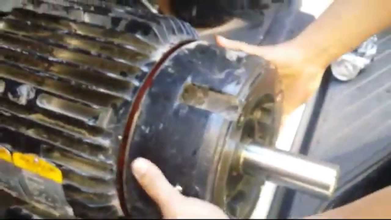 Induction Motor Bearing Replacement pt1 YouTube