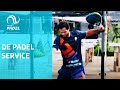 Verbeter je padel service  knltb padel tips