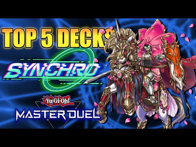 yugioh top synchro decks Complete Custom Deck for Yu-Gi-Oh! TOP 5 SYNCHRO DECKS! SYNCHRO
