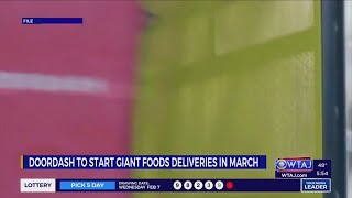 GIANT and MARTINS added to DoorDash for grocery delivery