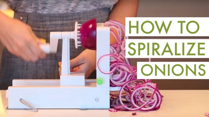 Video: How to Spiralize Bell Peppers - Inspiralized