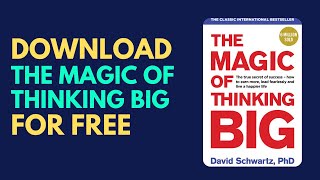 DOWNLOAD THE MAGIC OF THINKING BIG | FREE LIBRARY screenshot 1