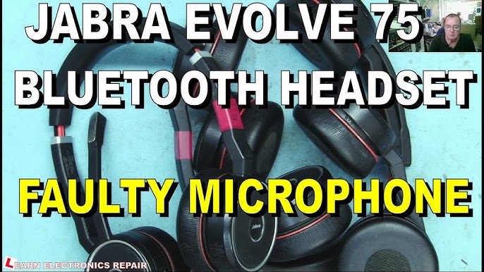 Auriculares + Micro JABRA EVOLVE HSC016 Reparación soporte roto y auricular  sin sonido. - Guía de reparación iFixit