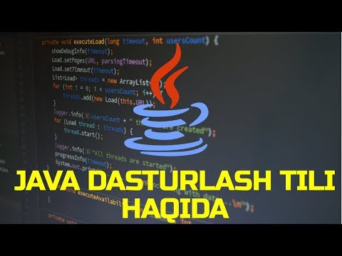 Video: Nihoyat Java-da nima qiladi?