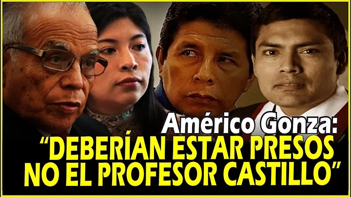 REVELADOR! Congresista Amrico Gonza culpa a Betsy ...