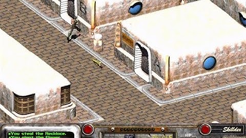 Fallout 2 KMK Gameplay #37 – Buying inside Vault City