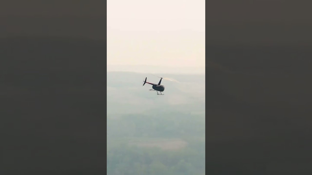Filming with a Heli 🚁