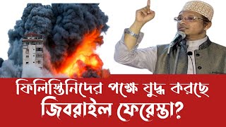 ফিলিস্তিনের পক্ষে যুদ্ধ করছে ফেরেস্তা জিবরাইল ও মিকাইল  মুফতি কাজী ইব্রাহীম।