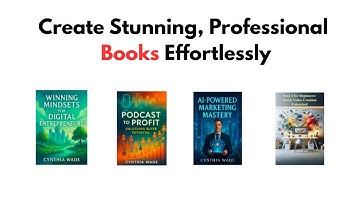 Create Stunning, Professional Books Effortlessly #books #aitools #bookcommunity #digitalcreator