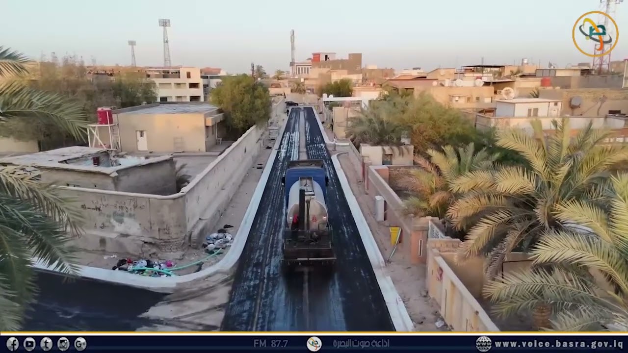 الجهات المنفذة لمشروع البنى التحتية لمنطقتي دور الضباط والمحاربين تقترب من أعمالها النهائية