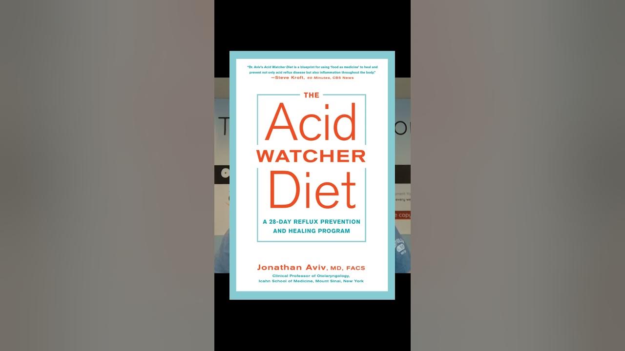 Read "The Acid Watcher Diet" to completely eliminate your heartburn. Full book review on YT